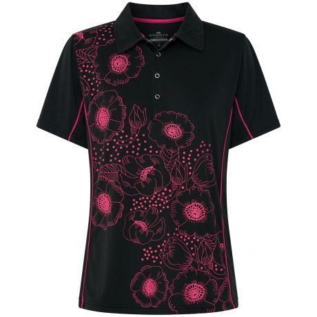 ladies lawn bowls polo shirts